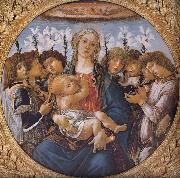 Sandro Botticelli Our Lady of the eight sub angel oil painting reproduction